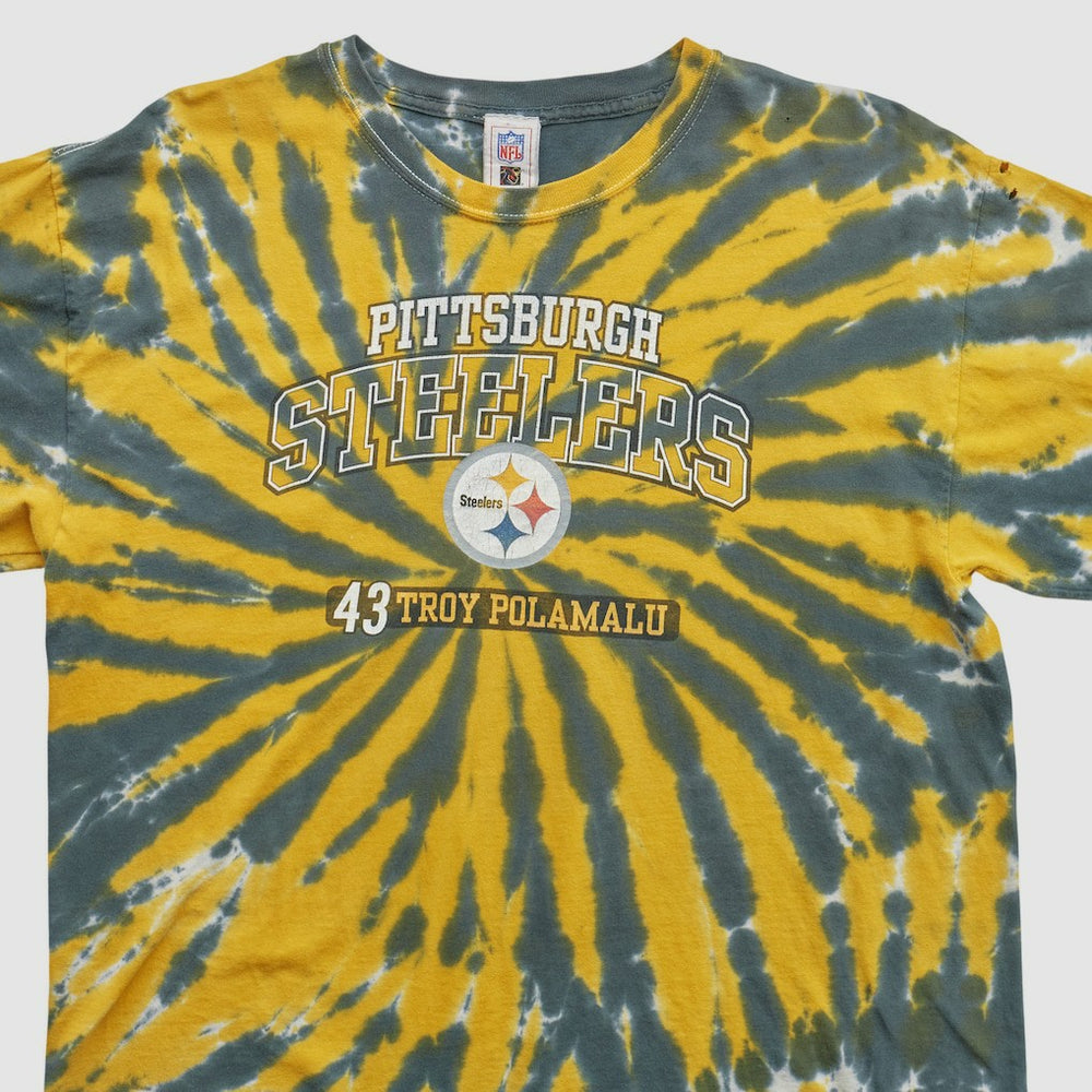 Pittsburgh Steelers NFL 2000s T-shirt Yellow Vintage | Fanatics