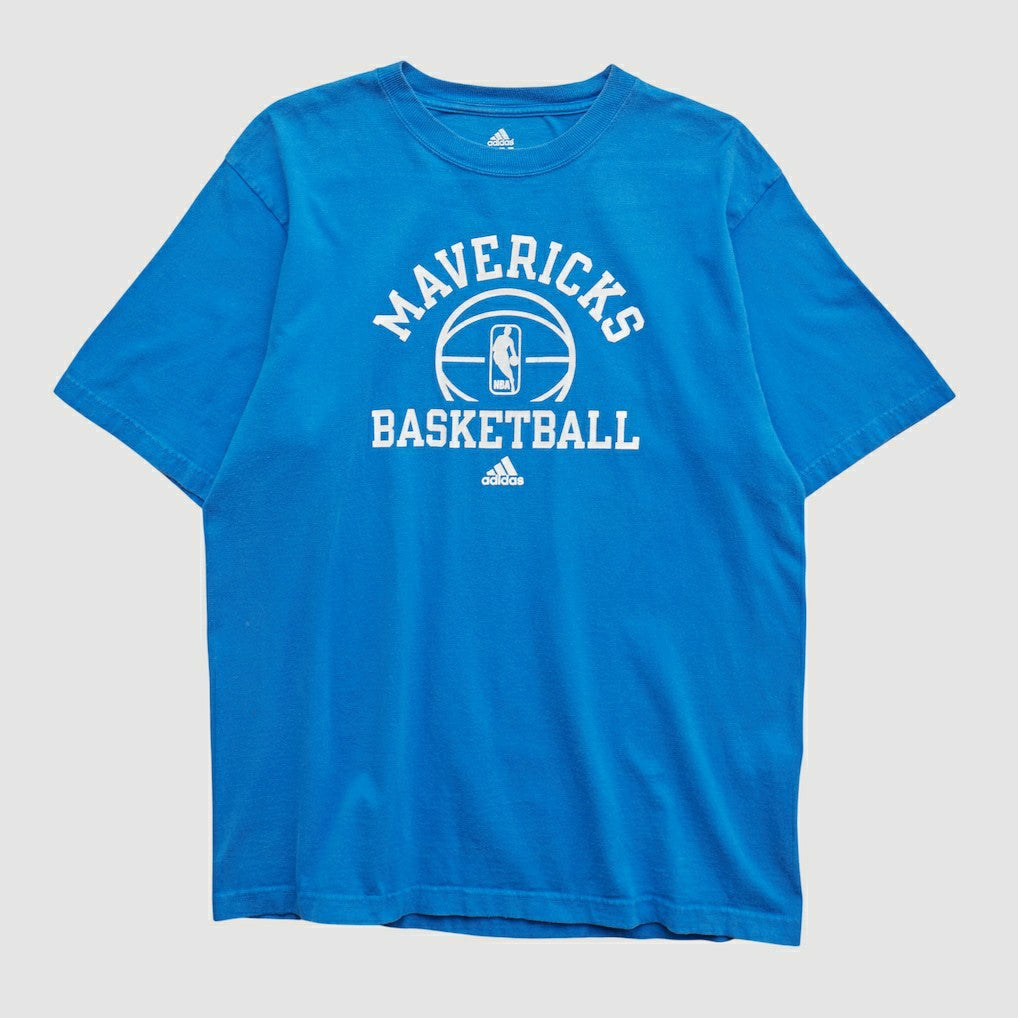 Dallas Mavericks 2010s T-shirt Blue Vintage - NBA