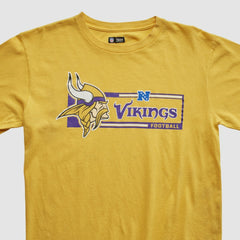 Minnesota Vikings NFL 2010s Long Sleeve T-shirt Yellow Vintage | Fanatics