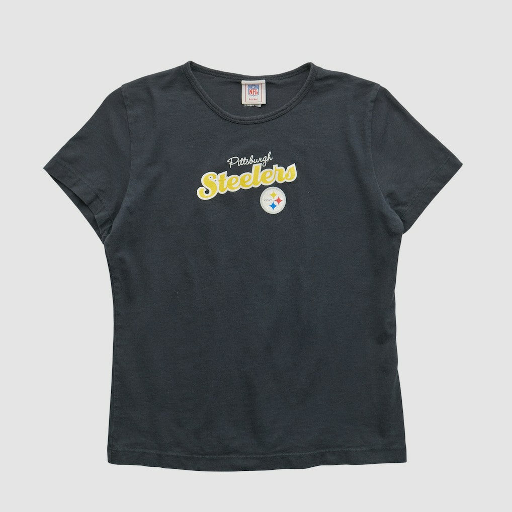 Pittsburgh Steelers NFL 2000s T-shirt Black Vintage | Fanatics