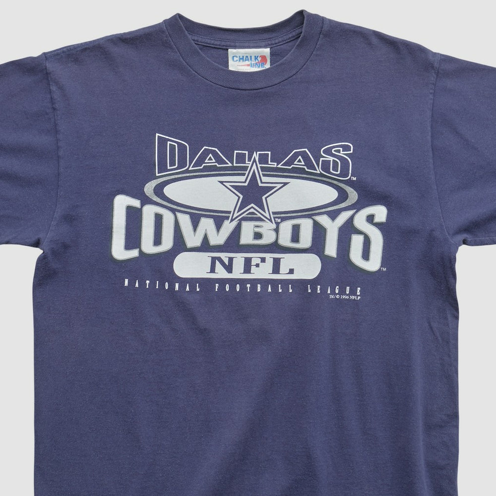 Dallas Cowboys Chalk Line 1996 T-shirt Navy Vintage | Fanatics