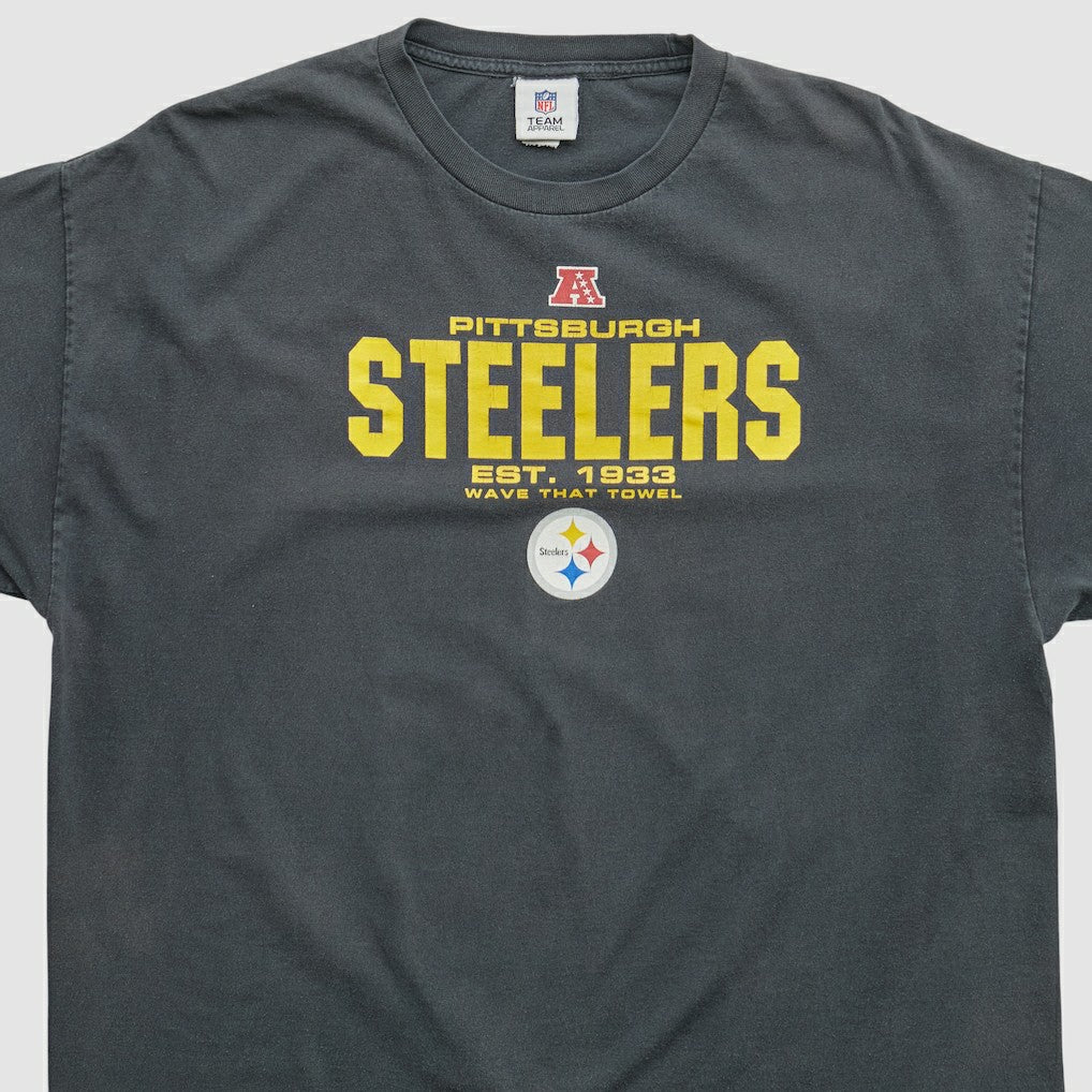 Pittsburgh Steelers NFL 2010s T-shirt Black Vintage | Fanatics