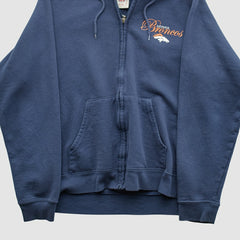Denver Broncos NFL 2000s Hooded Full Zip Sweatshirt Navy Vintage | Fanatics