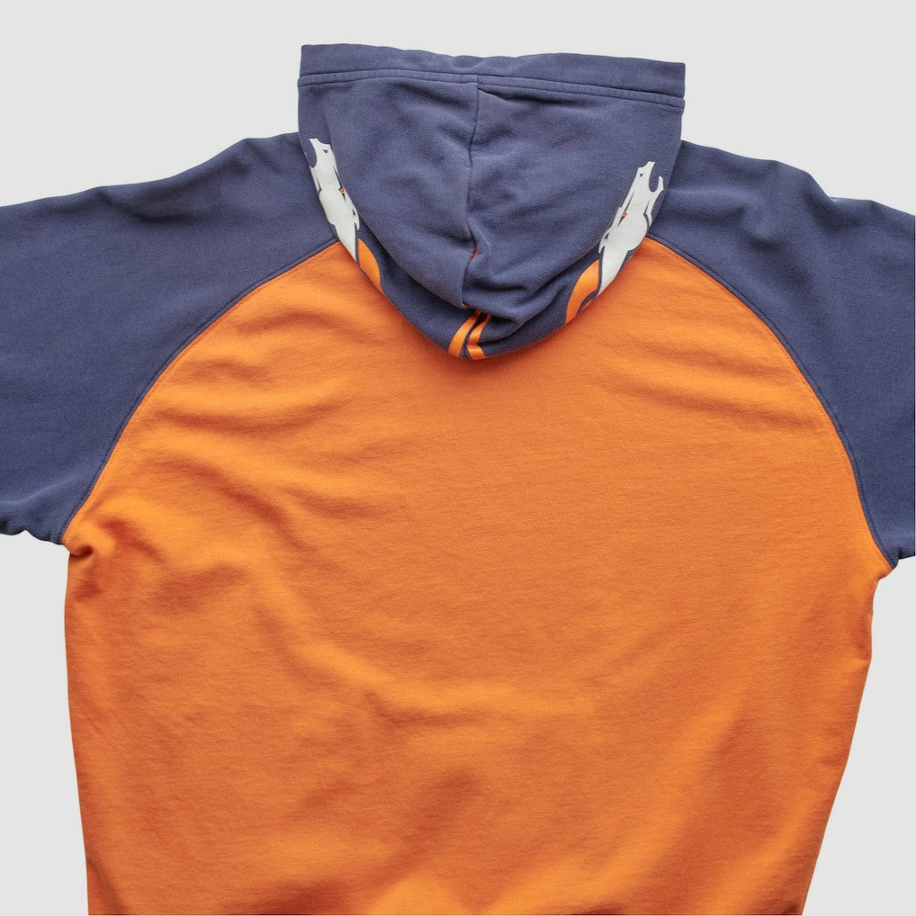 Denver Broncos Reebok 2000s Hooded Pullover Sweatshirt Orange Vintage | Fanatics