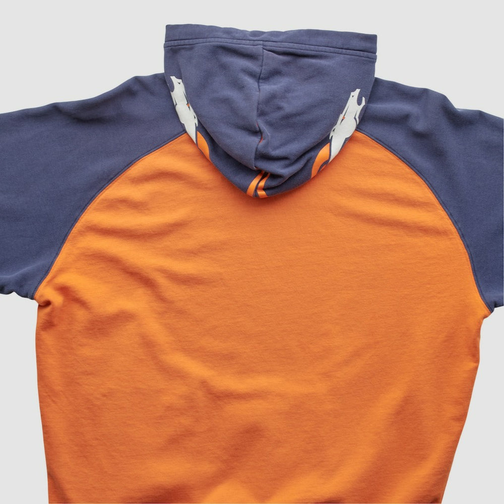 Denver Broncos Reebok 2000s Hooded Pullover Sweatshirt Orange Vintage | Fanatics