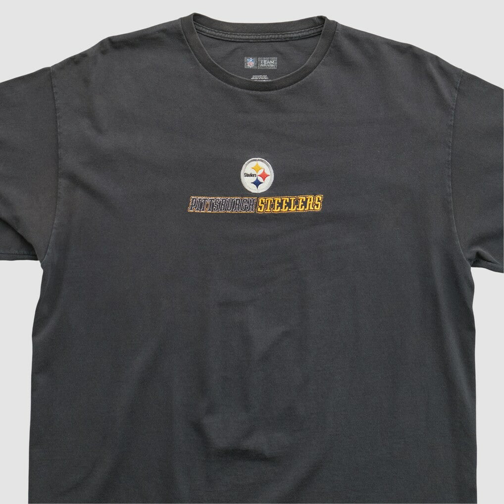 Pittsburgh Steelers NFL 2010s T-shirt Charcoal Vintage | Fanatics