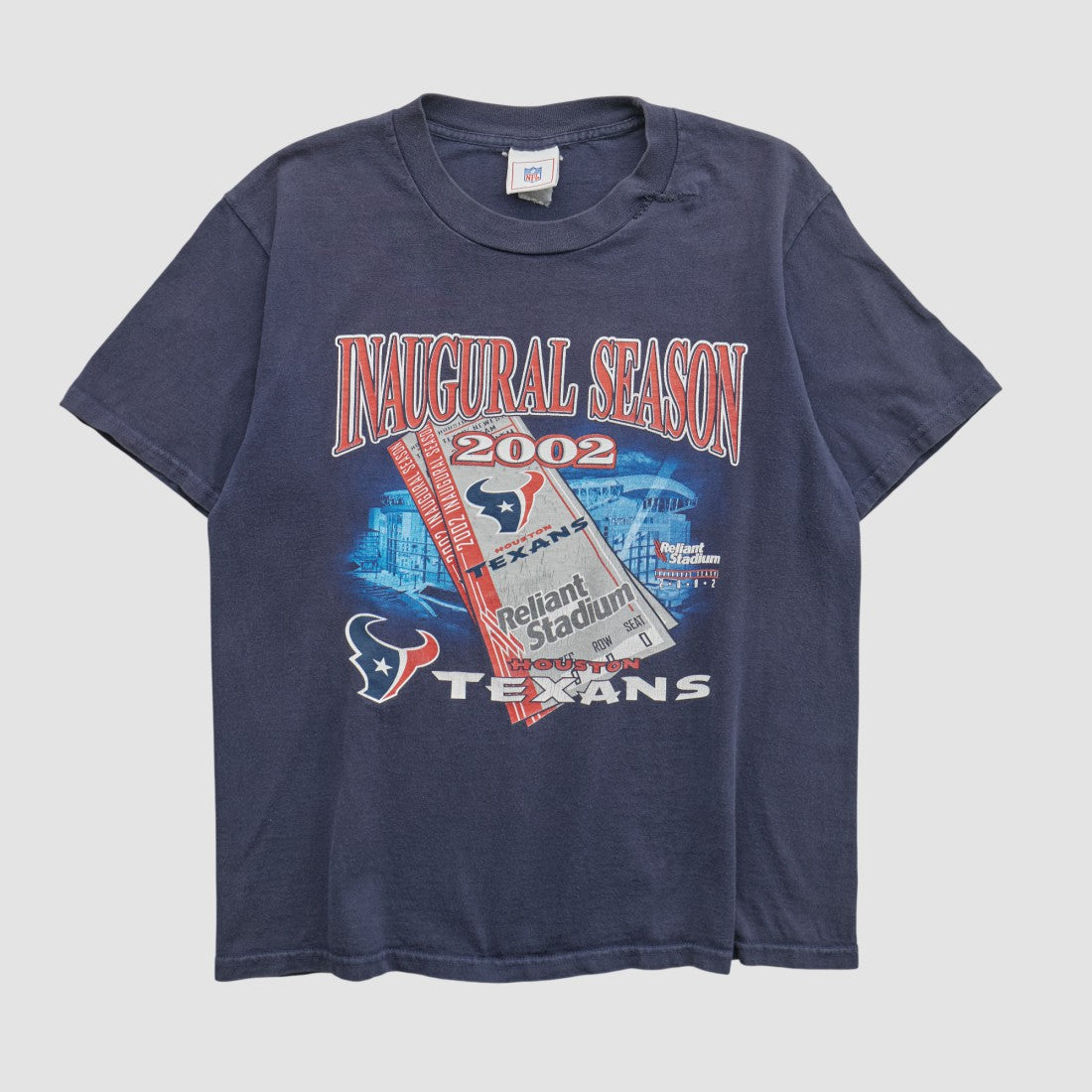 Houston Texans NFL 2002 T-shirt Navy Vintage | Fanatics