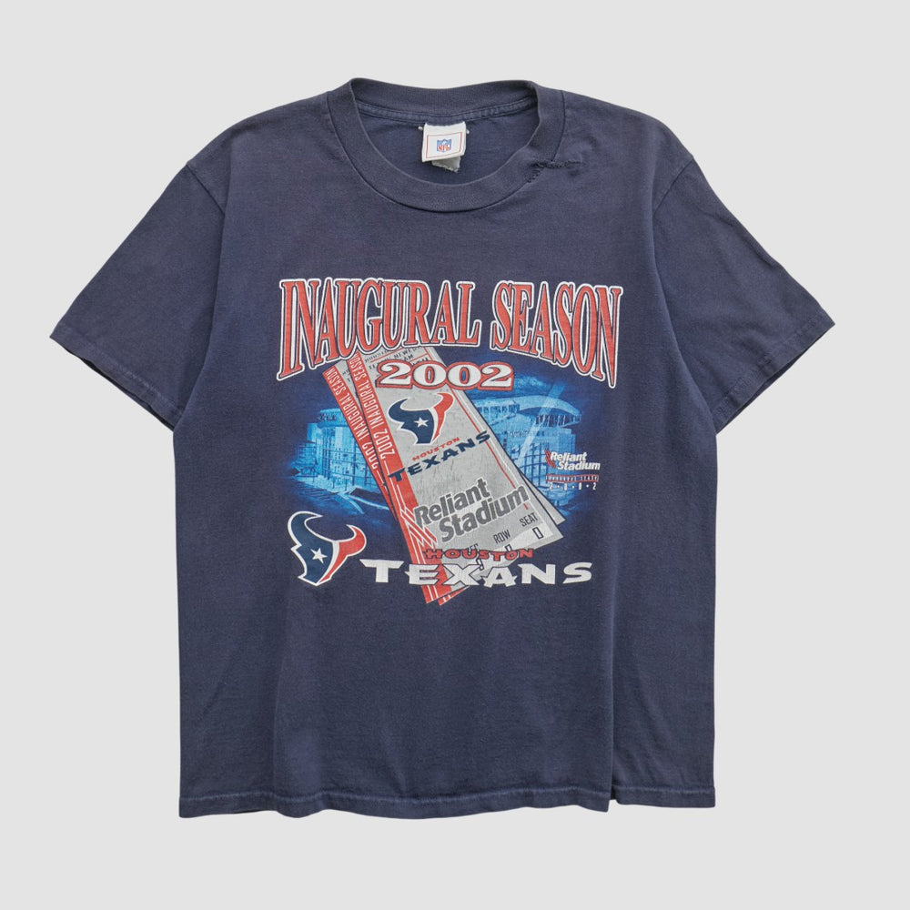 Houston Texans NFL 2002 T-shirt Navy Vintage | Fanatics