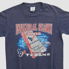 Houston Texans NFL 2002 T-shirt Navy Vintage | Fanatics