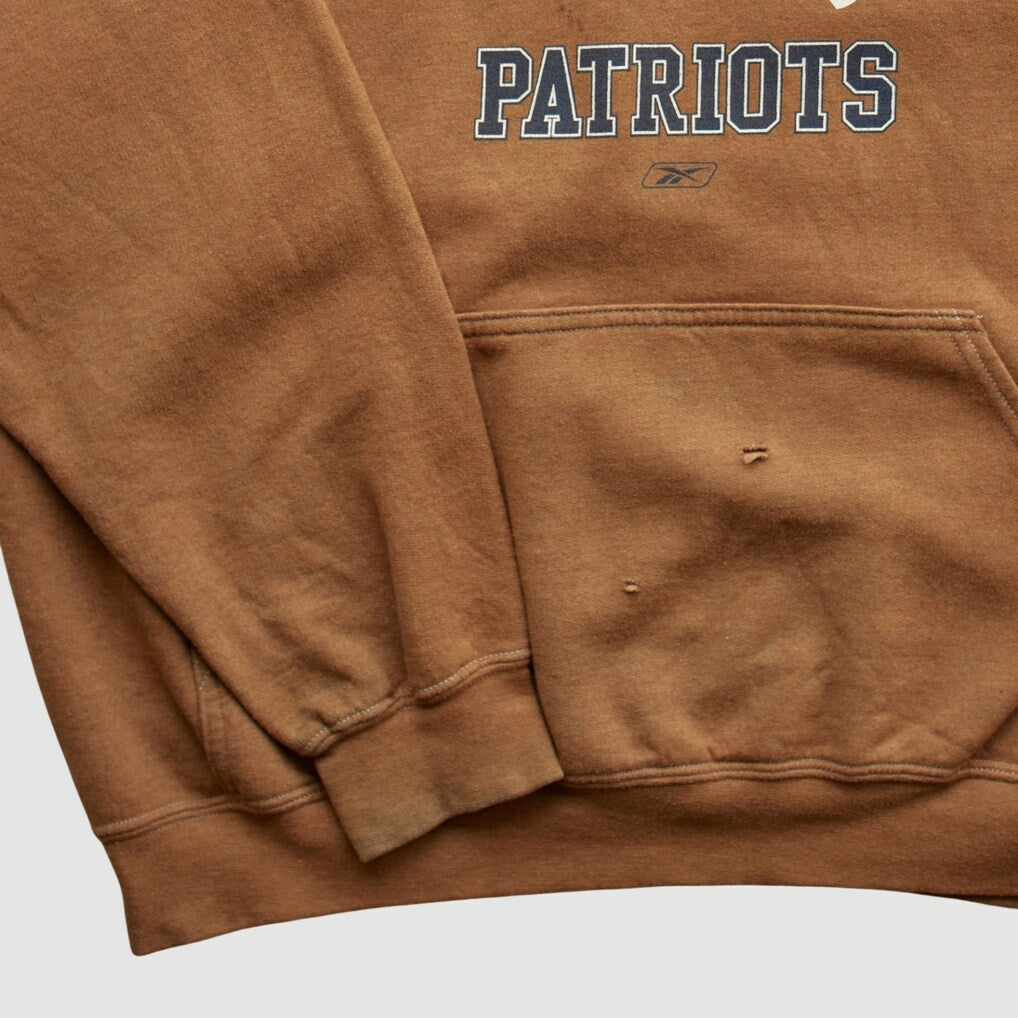 New England Patriots NFL 2000s Hooded Pullover Sweatshirt Clay Vintage | Fanatics