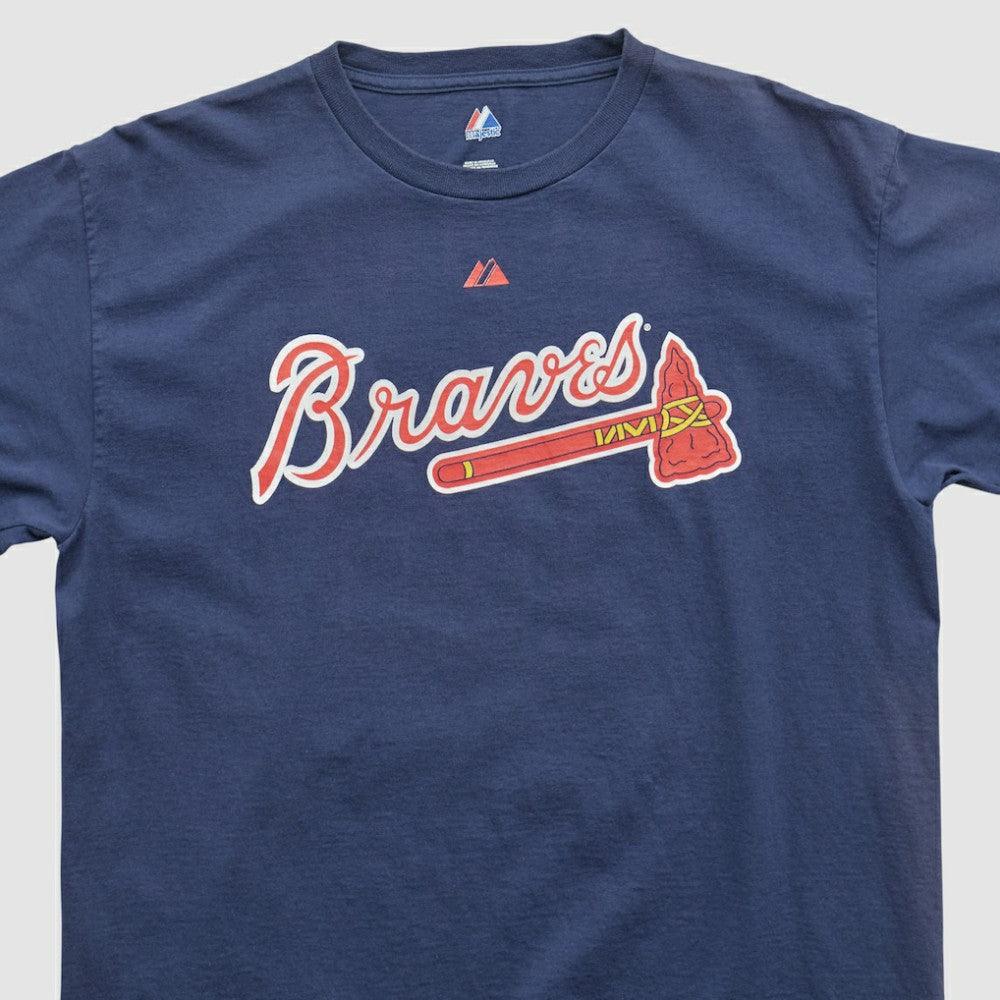 Atlanta Braves Majestic 2000s T-shirt - MLB