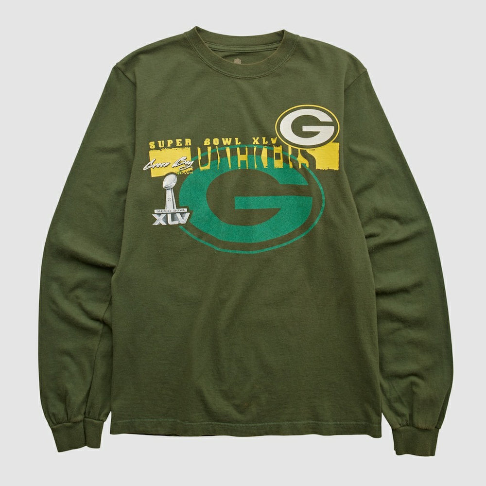 Green Bay Packers NFL 2011 Long Sleeve T-shirt Green Vintage | Fanatics