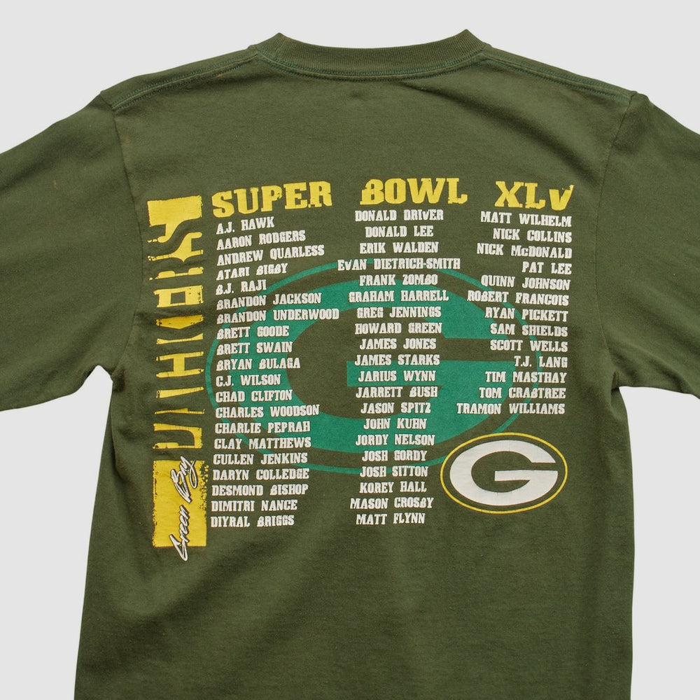 Green Bay Packers NFL 2011 Long Sleeve T-shirt Green Vintage | Fanatics