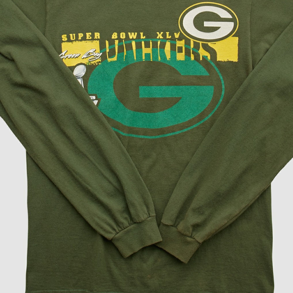 Green Bay Packers NFL 2011 Long Sleeve T-shirt Green Vintage | Fanatics