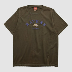 Baltimore Ravens NFL 2000s T-shirt Brown Vintage | Fanatics