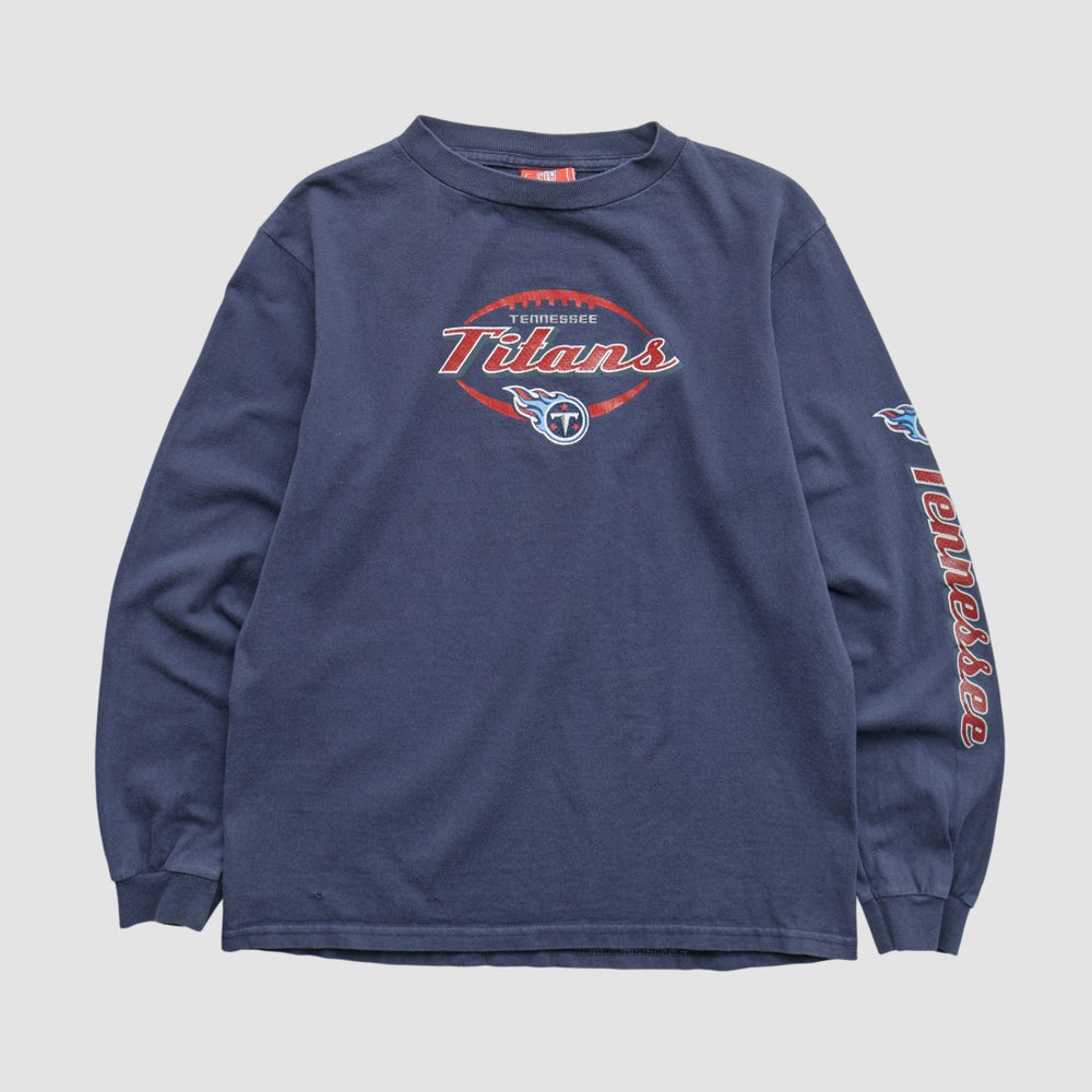 Tennessee Titans NFL 2000s Long Sleeve T-shirt Navy Vintage | Fanatics