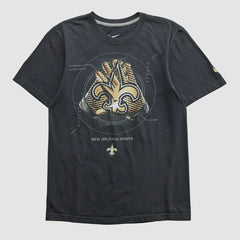 New Orleans Saints 2010s T-shirt Black Vintage | Fanatics