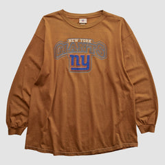 New York Giants NFL 2000s Long Sleeve T-shirt Clay Vintage | Fanatics