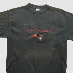 New England Patriotsm Sportswear 90s T-shirt Black Vintage | Fanatics
