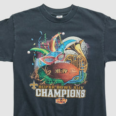 New Orleans Saints Alstyle 2010 T-shirt Black Vintage | Fanatics