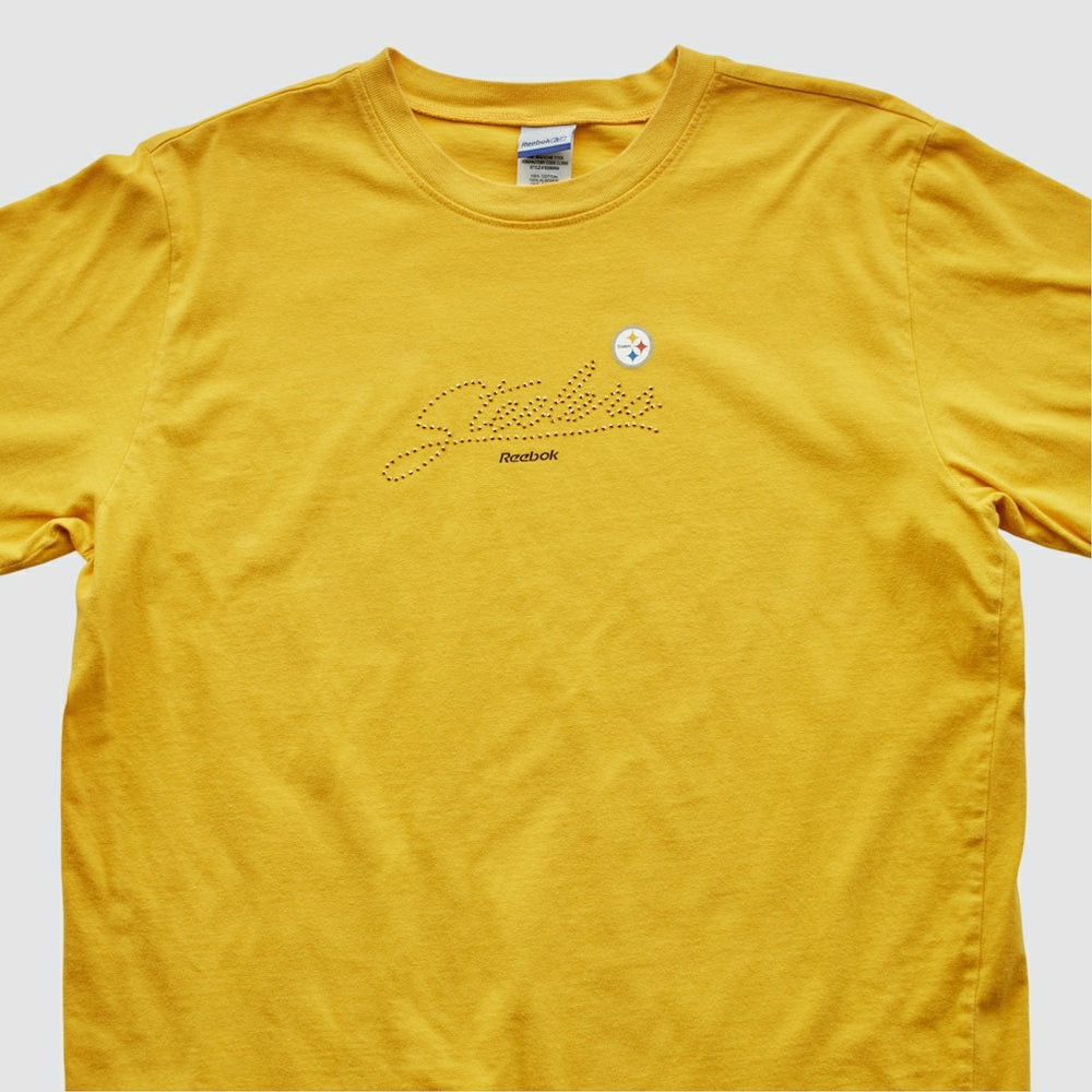 Pittsburgh Steelers Reebok 2000s T-shirt Yellow Vintage | Fanatics