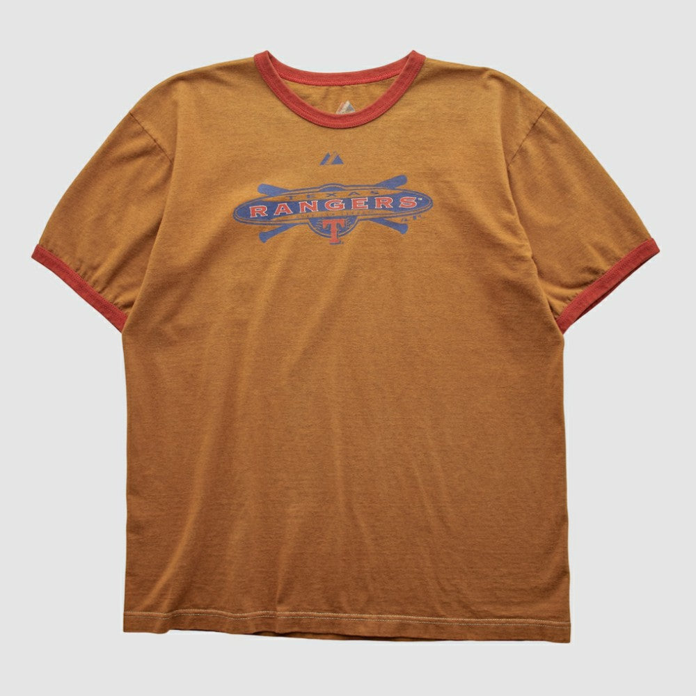 Texas Rangers Majestic 2000s T-shirt - MLB