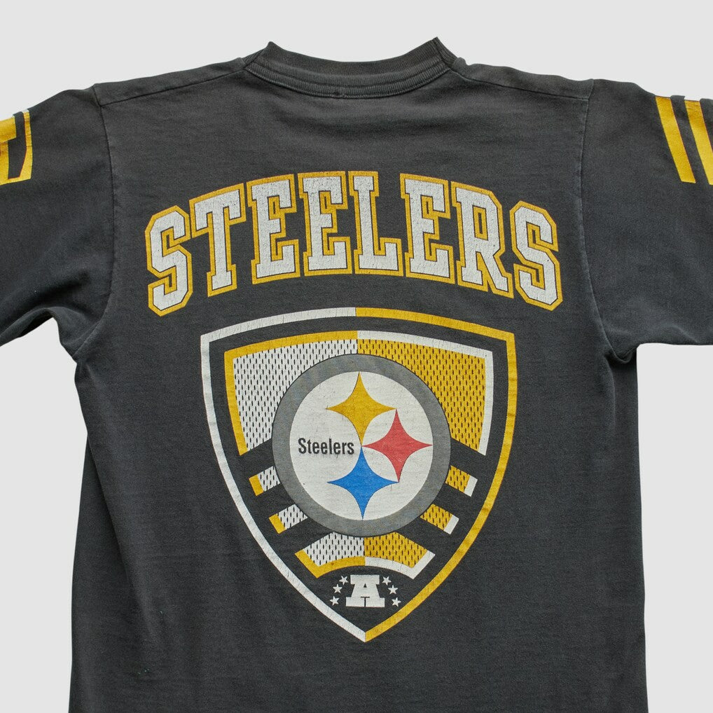 Pittsburgh Steelers Pro Player 90s T-shirt Black Vintage | Fanatics