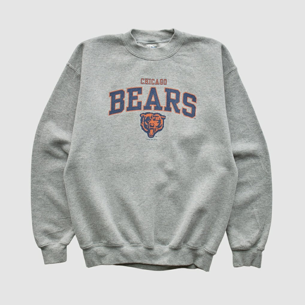 Chicago Bears Gildan 1999 Pullover Sweatshirt Heather Gray Yth L Real Vintage | Fanatics