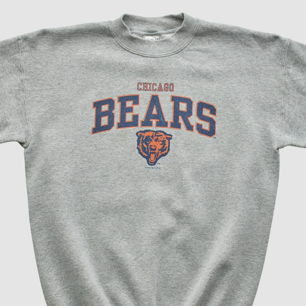 Chicago Bears Gildan 1999 Pullover Sweatshirt Heather Gray Yth L Real Vintage | Fanatics
