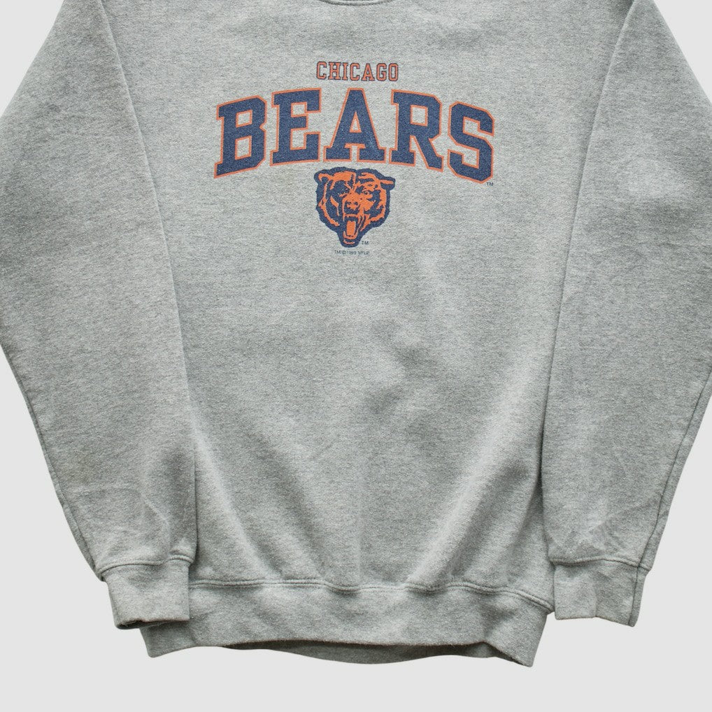 Chicago Bears Gildan 1999 Pullover Sweatshirt Heather Gray Yth L Real Vintage | Fanatics