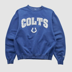 Indianapolis Colts Champion 2000s Pullover Sweatshirt Blue Vintage | Fanatics