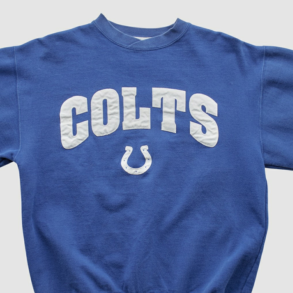 Indianapolis Colts Champion 2000s Pullover Sweatshirt Blue Vintage | Fanatics