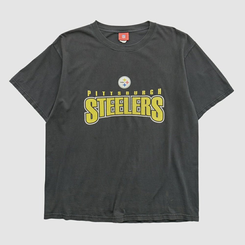 Pittsburgh Steelers NFL 2000s T-shirt Black Vintage | Fanatics
