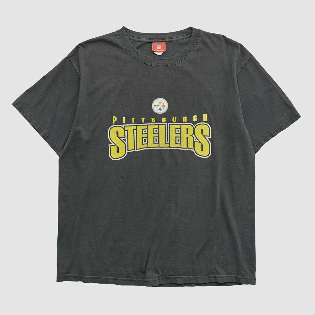 Pittsburgh Steelers NFL 2000s T-shirt Black Vintage | Fanatics