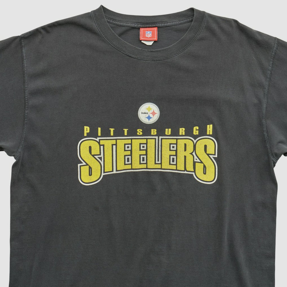 Pittsburgh Steelers NFL 2000s T-shirt Black Vintage | Fanatics