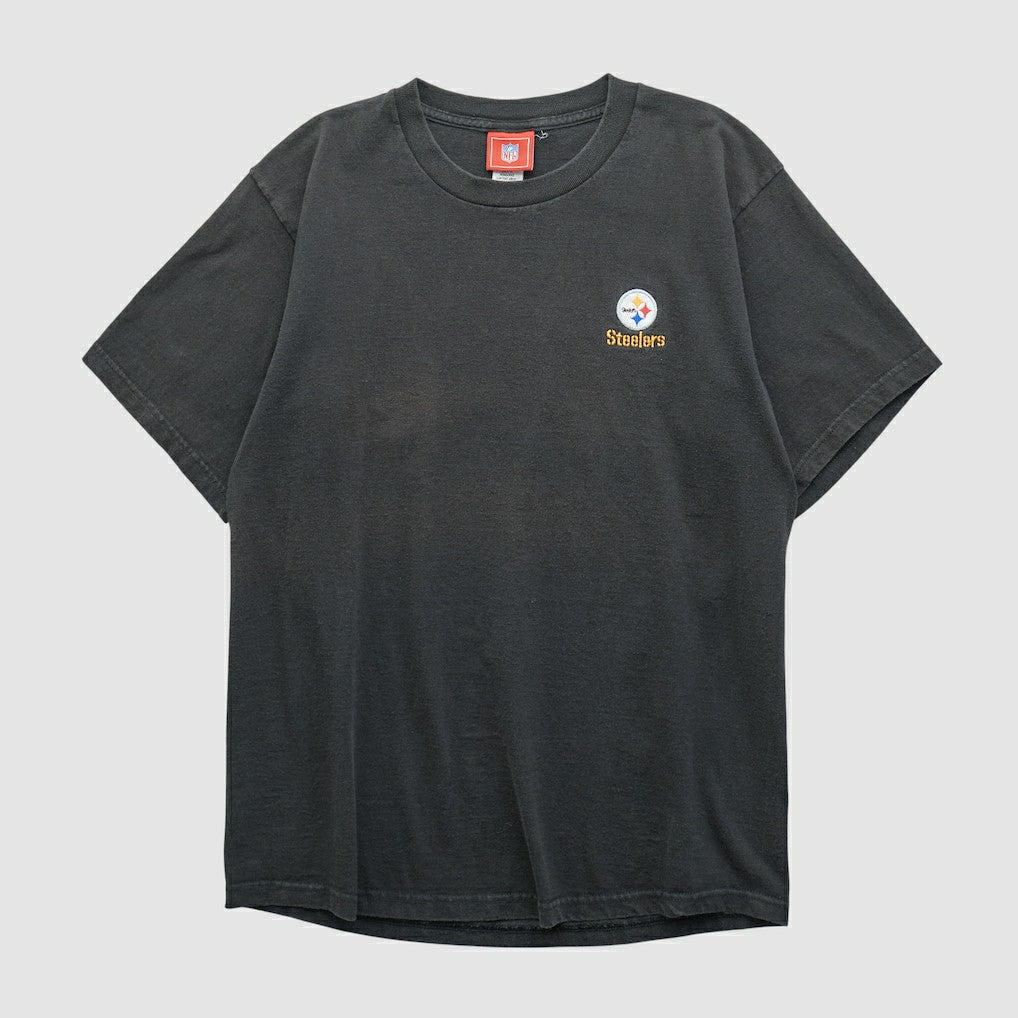 Pittsburgh Steelers NFL 2000s T-shirt Black Vintage | Fanatics