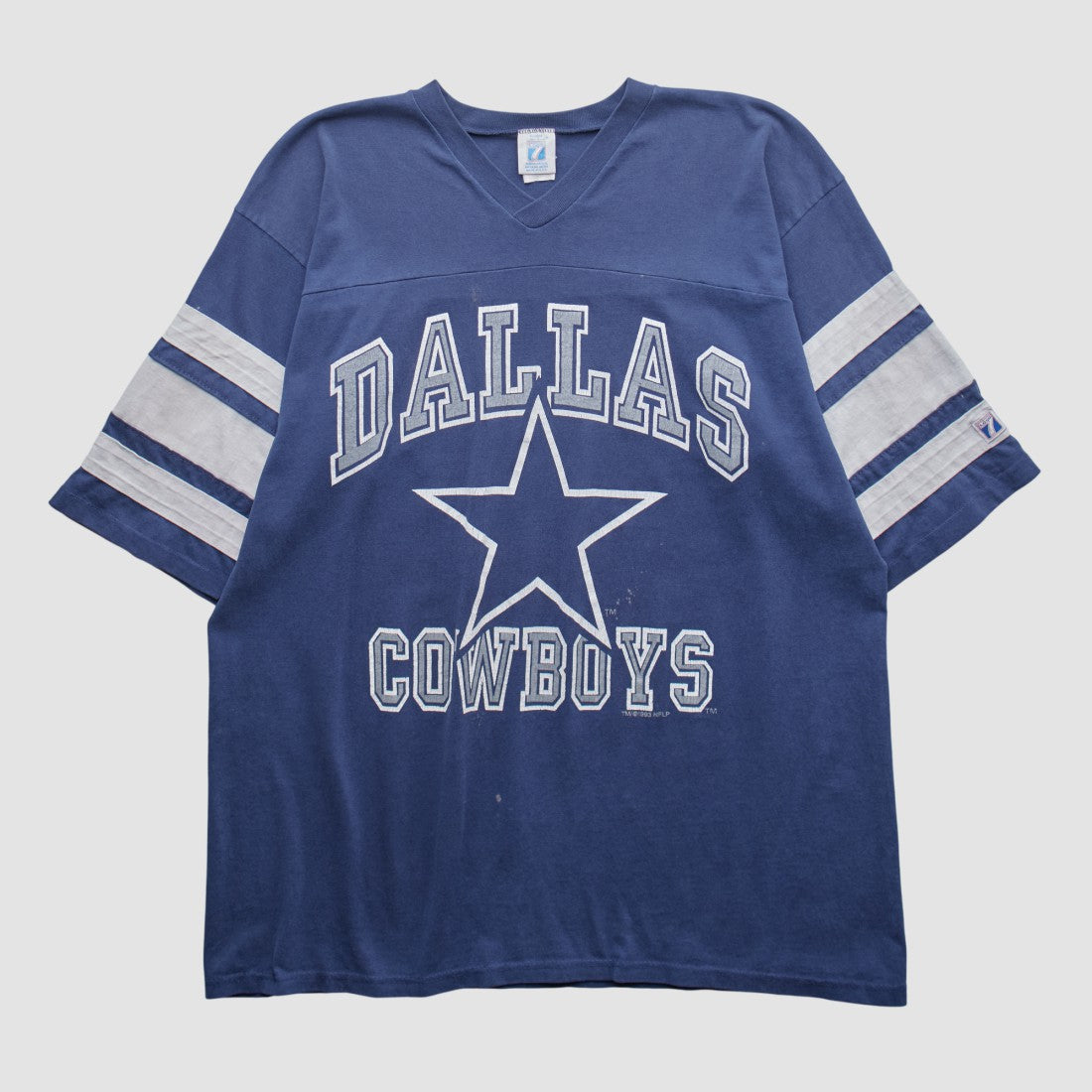 Dallas Cowboys Logo 7 90s T-shirt Navy Vintage | Fanatics