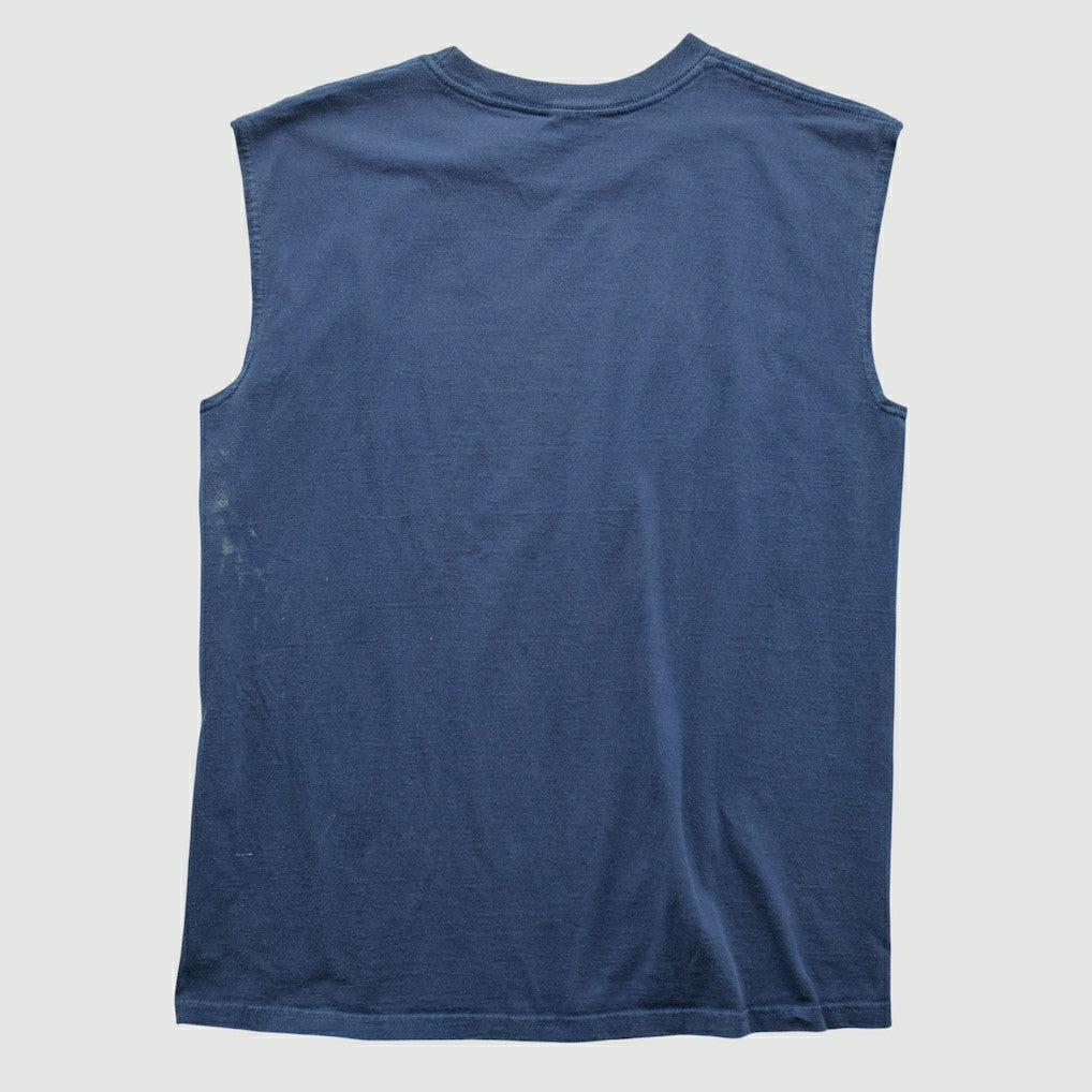 New England Patriots 2007 Tank Navy Vintage | Fanatics