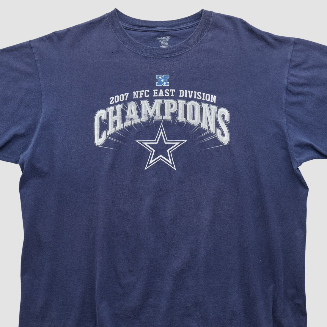 Dallas Cowboys Reebok 2007 T-shirt Navy Vintage | Fanatics