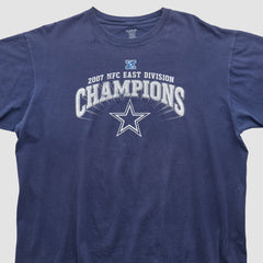 Dallas Cowboys Reebok 2007 T-shirt Navy Vintage | Fanatics