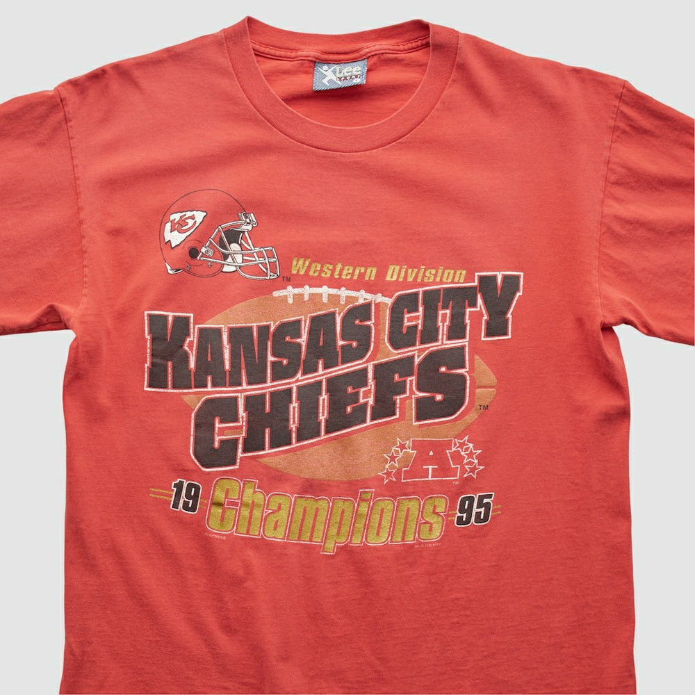 Kansas City Chiefs Lee 1995 T-shirt Red Vintage | Fanatics