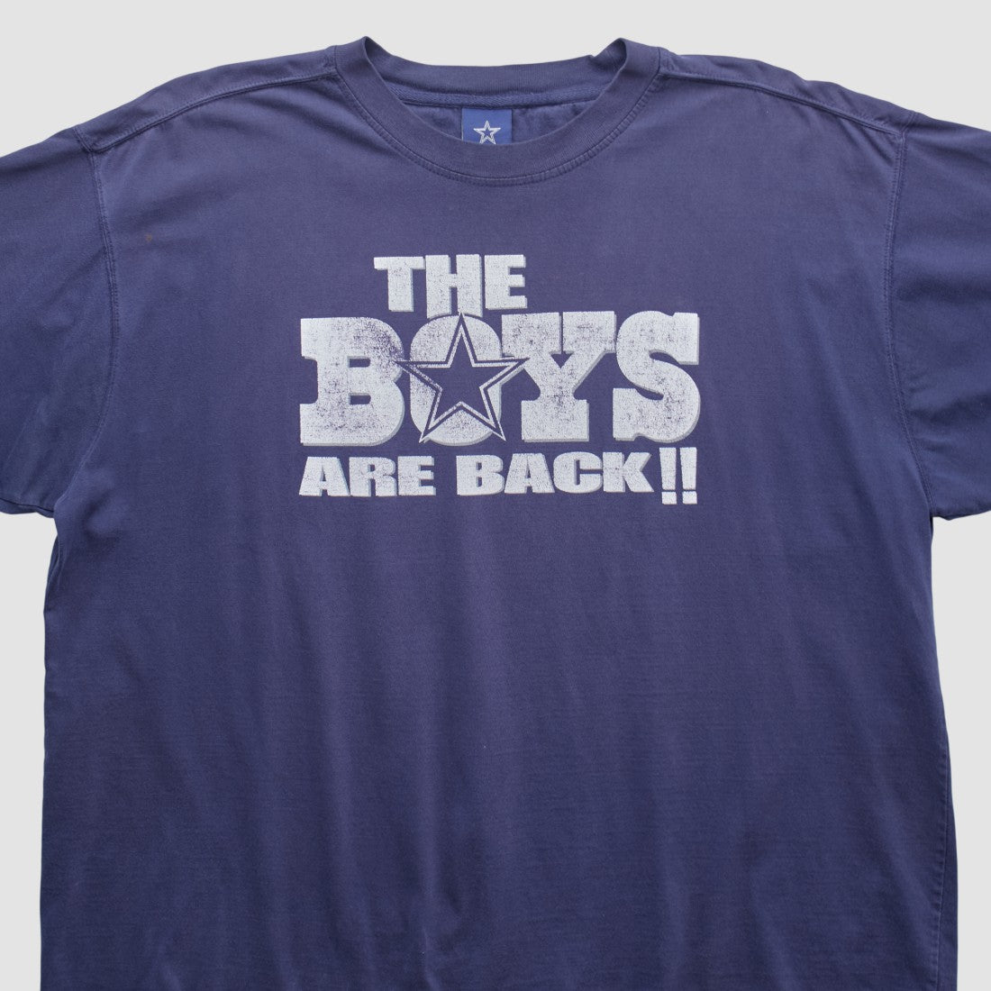 Dallas Cowboys Cowboys Authentic Apparel 2000s T-shirt Navy Vintage | Fanatics