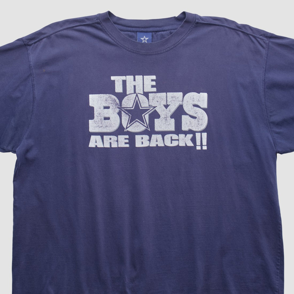 Dallas Cowboys Cowboys Authentic Apparel 2000s T-shirt Navy Vintage | Fanatics