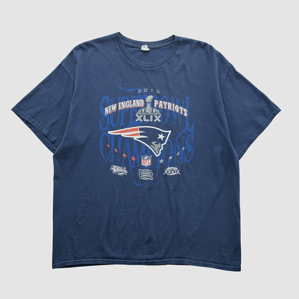 New England Patriots Delta 2015 T-shirt Navy Vintage | Fanatics