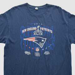 New England Patriots Delta 2015 T-shirt Navy Vintage | Fanatics