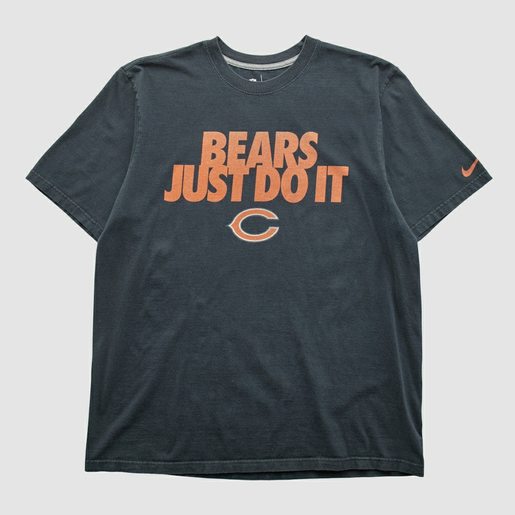 Chicago Bears NFL 2010s T-shirt Black Vintage | Fanatics