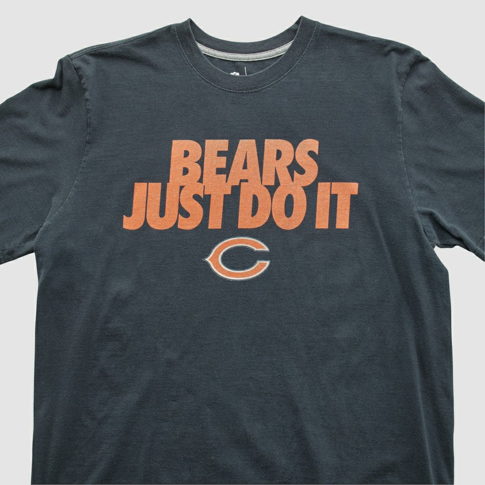 Chicago Bears NFL 2010s T-shirt Black Vintage | Fanatics