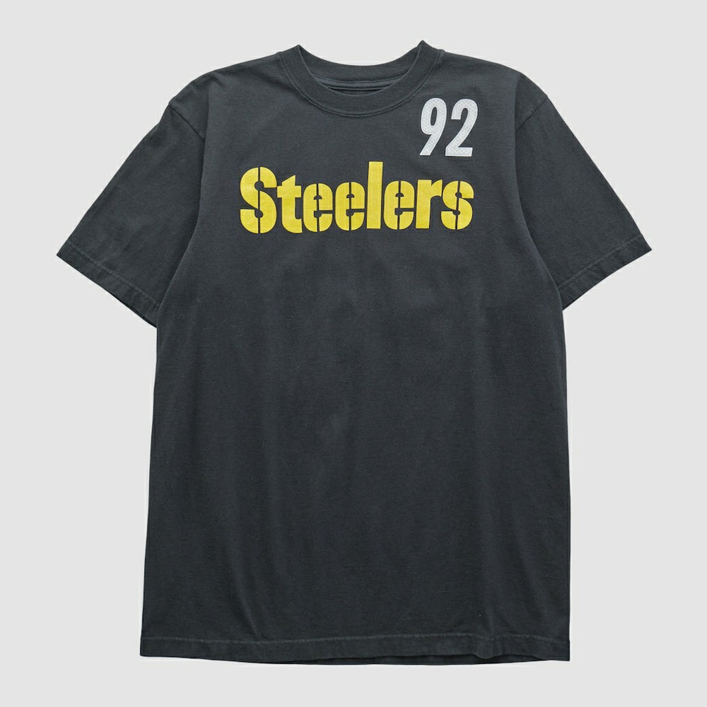 Pittsburgh Steelers Reebok 2000s T-shirt Black Vintage | Fanatics