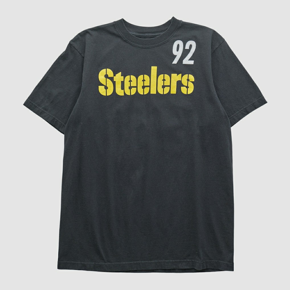 Pittsburgh Steelers Reebok 2000s T-shirt Black Vintage | Fanatics