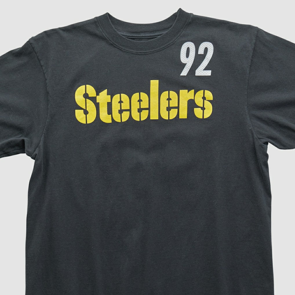 Pittsburgh Steelers Reebok 2000s T-shirt Black Vintage | Fanatics